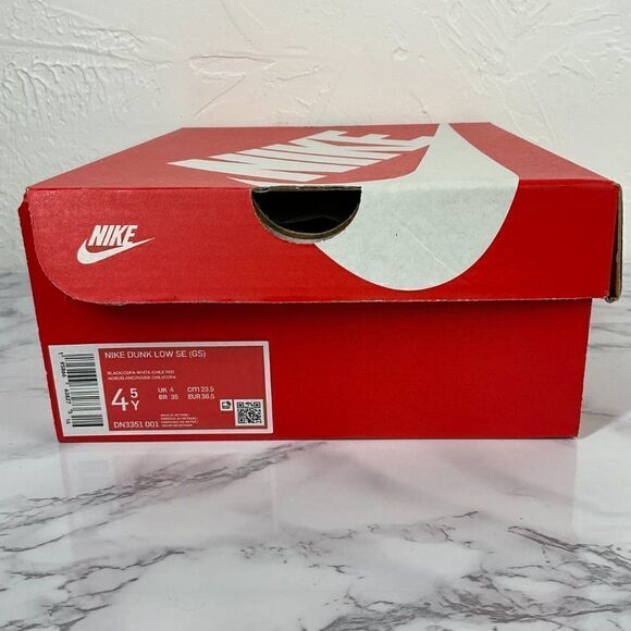 Nike Dunk Low Barber Shop SE GS 4.5Y 6W DN3351-001 - Picture 9 of 9